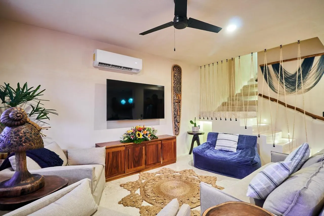 Spacious & Comfy Penthouse Oasis With Plunge Pool Tulum Daire
