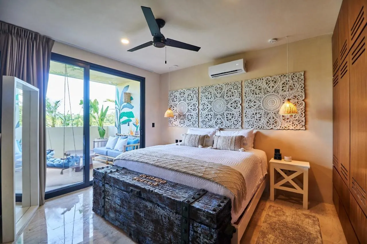 Spacious & Comfy Penthouse Oasis With Plunge Pool Tulum Daire