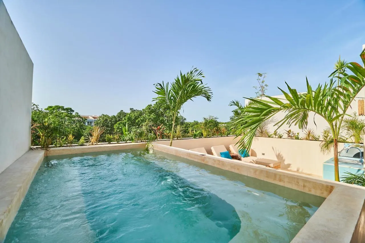 アパート Spacious & Comfy Penthouse Oasis With Plunge Pool トゥルム メキシコ